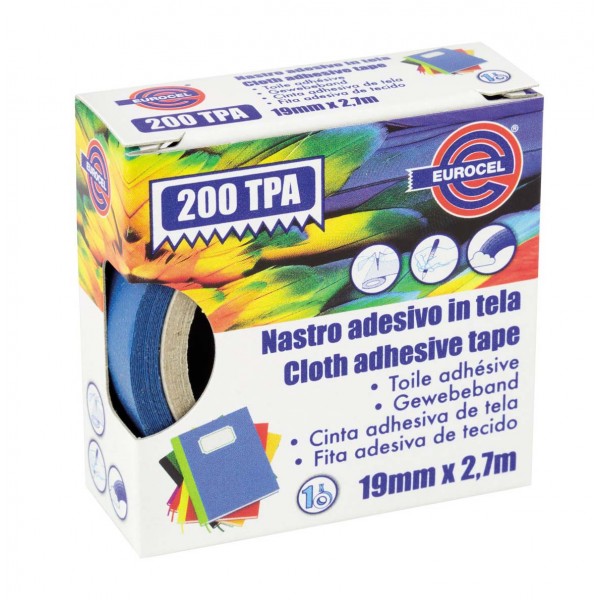 200 tpa - nastro telato colore blu