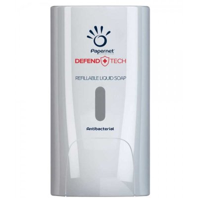 PAPERNET dispenser antibatterico sapone liquido, capatica 1lt, 22x13,90cm