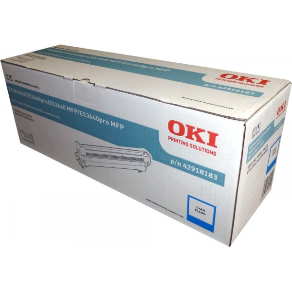 Tamburo OKI 42918183 Ciano originale