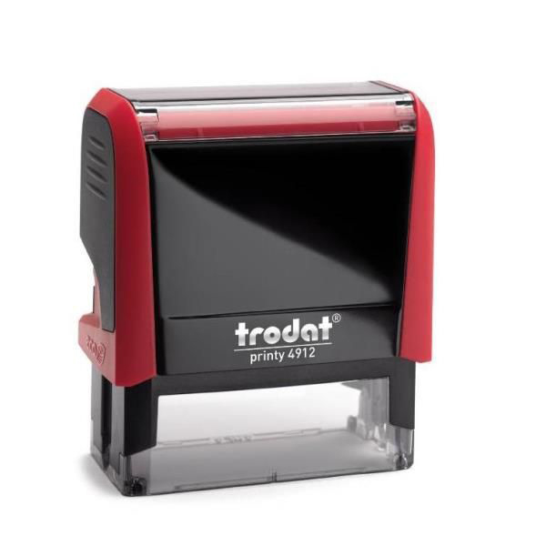 Printy 4.0 - timbro 4912 colore nero colore rosso