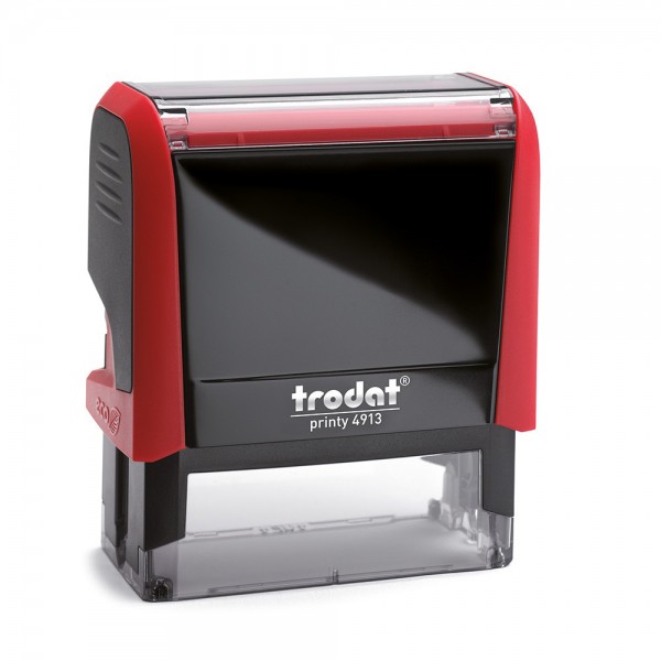 Printy 4.0 - timbro 4913 colore nero colore rosso