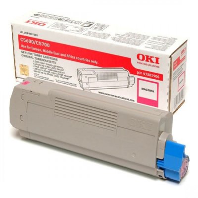 OKI toner originale Magenta 43381906