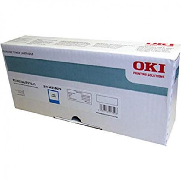 OKI Toner originale Ciano 44318619