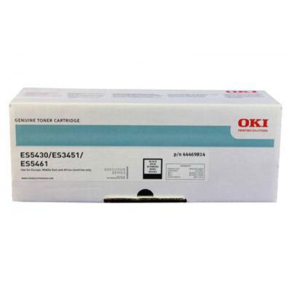 Oki 44469814 toner nero colore nero