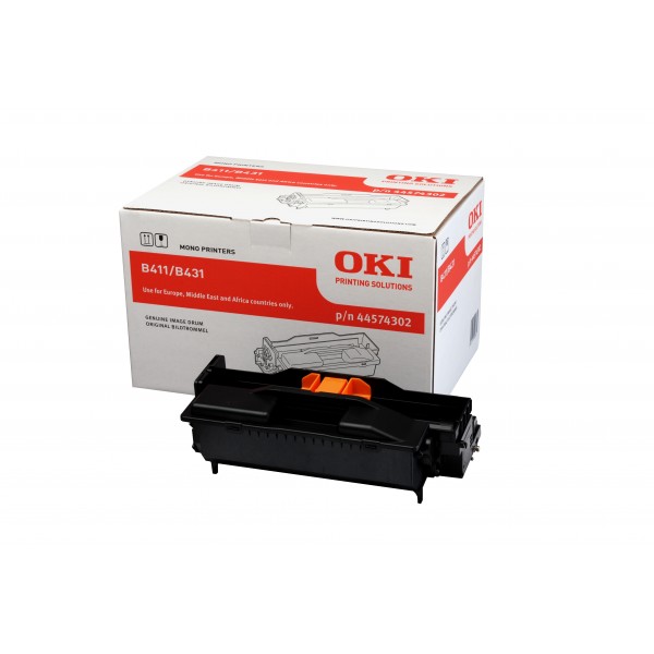 Oki 44574302 tamburo originale Nero
