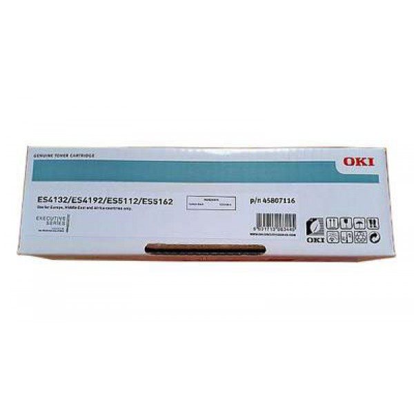 Oki 45807116 toner nero colore nero