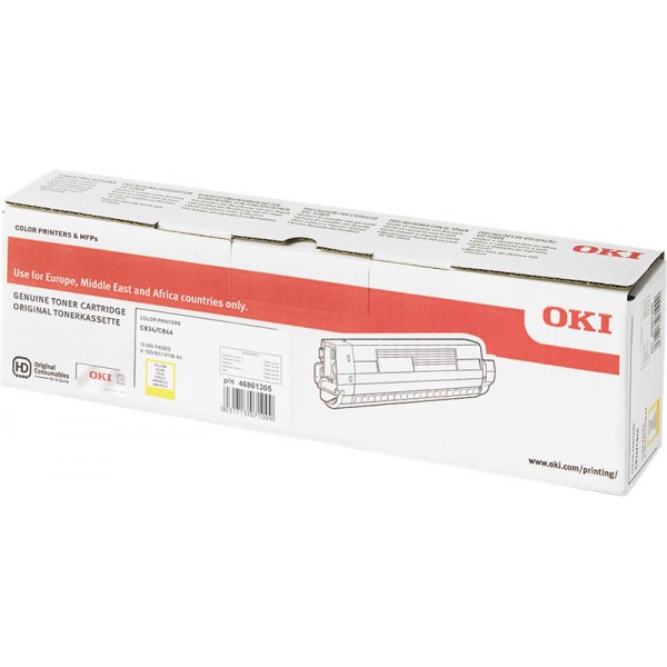 OKI toner originale Giallo 46861305