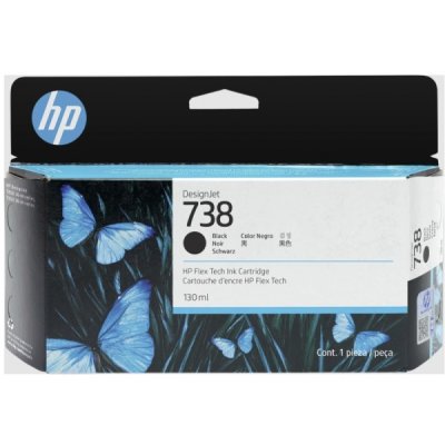 HP Cartuccia Originale Nero 738 (498N4A)