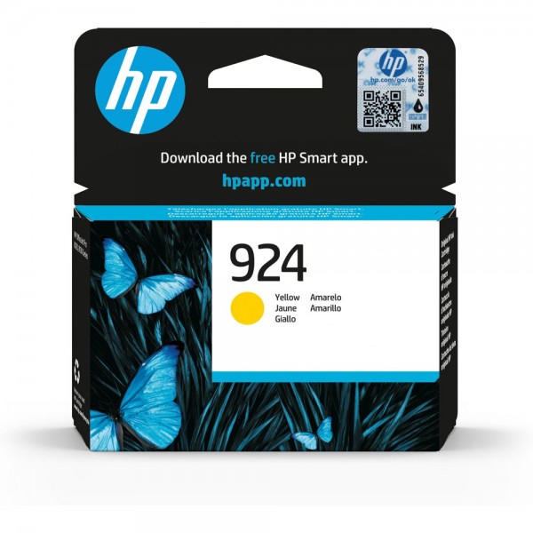HP Cartuccia originale Giallo 924