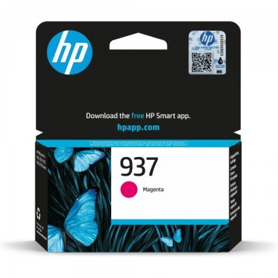 HP Cartuccia originale Magenta 937 (4S6W3NE)