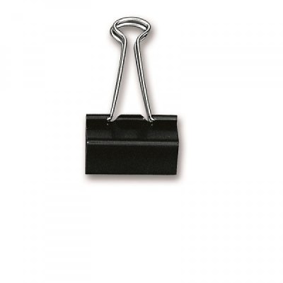Double clips colore nero
