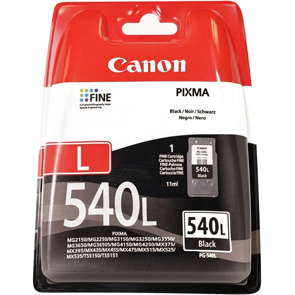 Canon Cartuccia Originale Nero PG-540L 5224B001