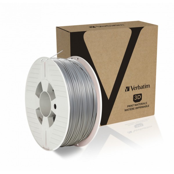 Bobina abs 1kg 1,75mm colore alluminio