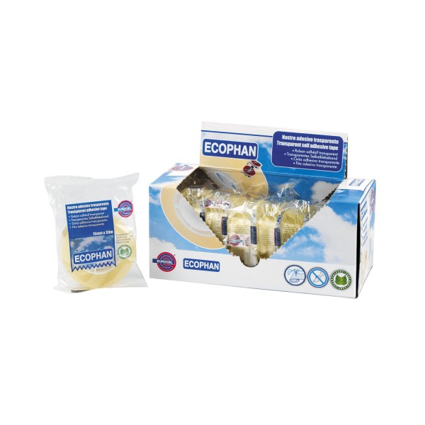 Ecophan - nastro adesivo colore trasparente