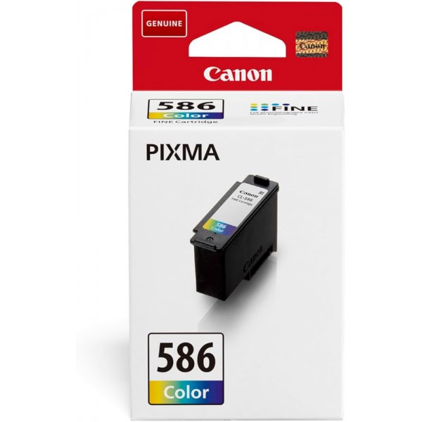 Cartuccia Canon CL-586 Colori Originale