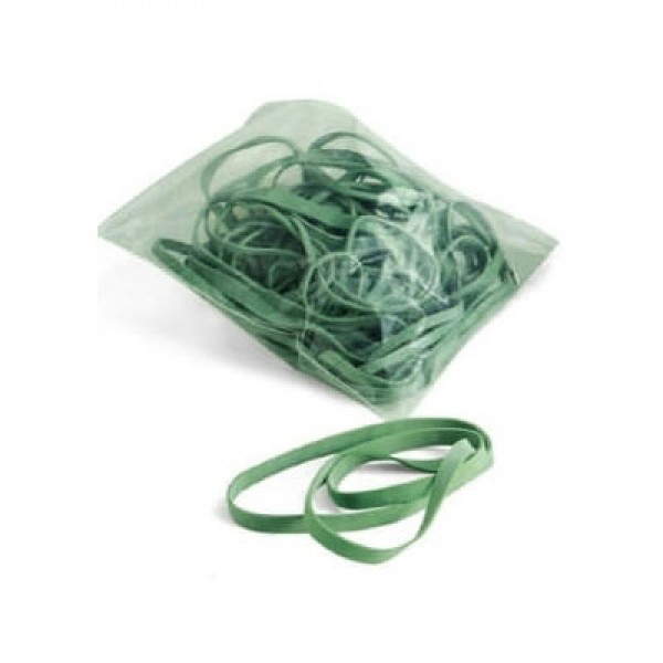 Fettucce in gomma colore verde