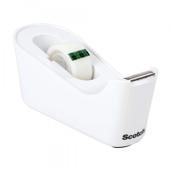 C18-  dispenser per nastro adesivo scotch™ colore bianco