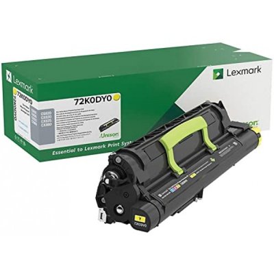 Developer Lexmark 72K0DY0 Giallo originale (072K0DY0)