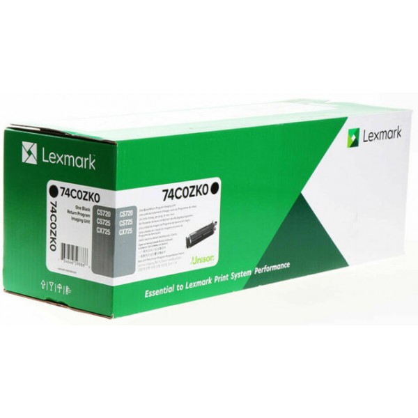 Tamburo Lexmark 74C0ZK0 Nero originale